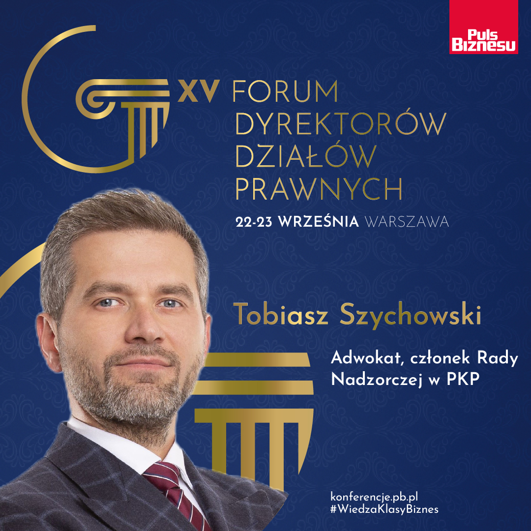 Tobiasz Szychowski-100_Forum Dyrektorów Prawnych_Grafika